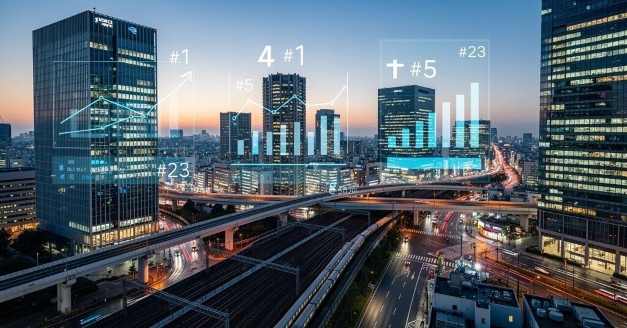 世界都市番付に見る東京の光と影——「ニューヨーク超え」は朗報か？