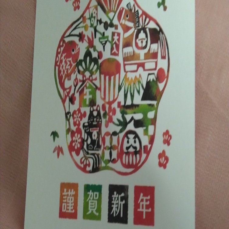 昭和っ子まるよか(昭和46年生まれ💦)が年賀状の写真をnote記事に載せ