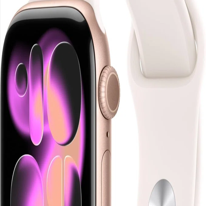 Apple Watch Series 11(GPSモデル)- 42mmローズゴールドアルミニウム 