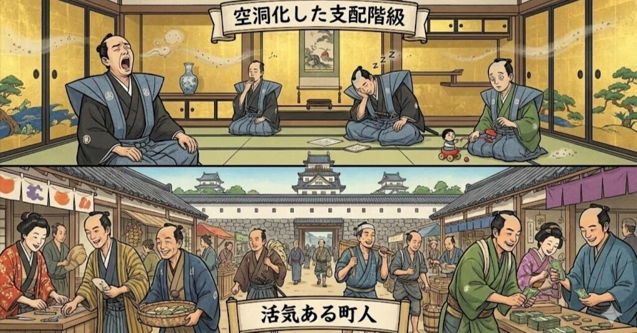 明治維新は完結したのか？ その9 ～ 武士困窮の原因は武士自身にあり