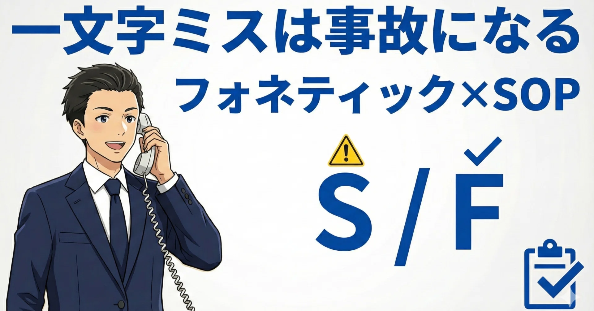 テレアポのミスが消える「一文字確認」の技術｜フォネティックコードで