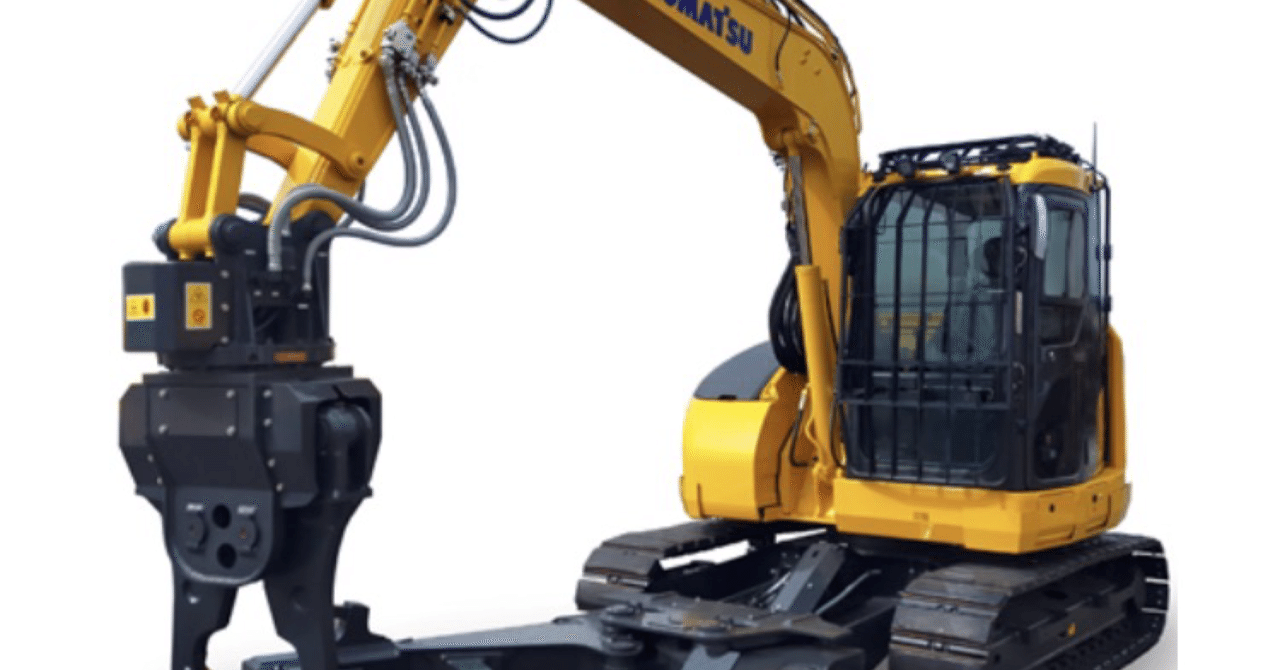 コマツ、小型油圧ショベル「PC78US-11 マルチリサイクラ仕様」を発売