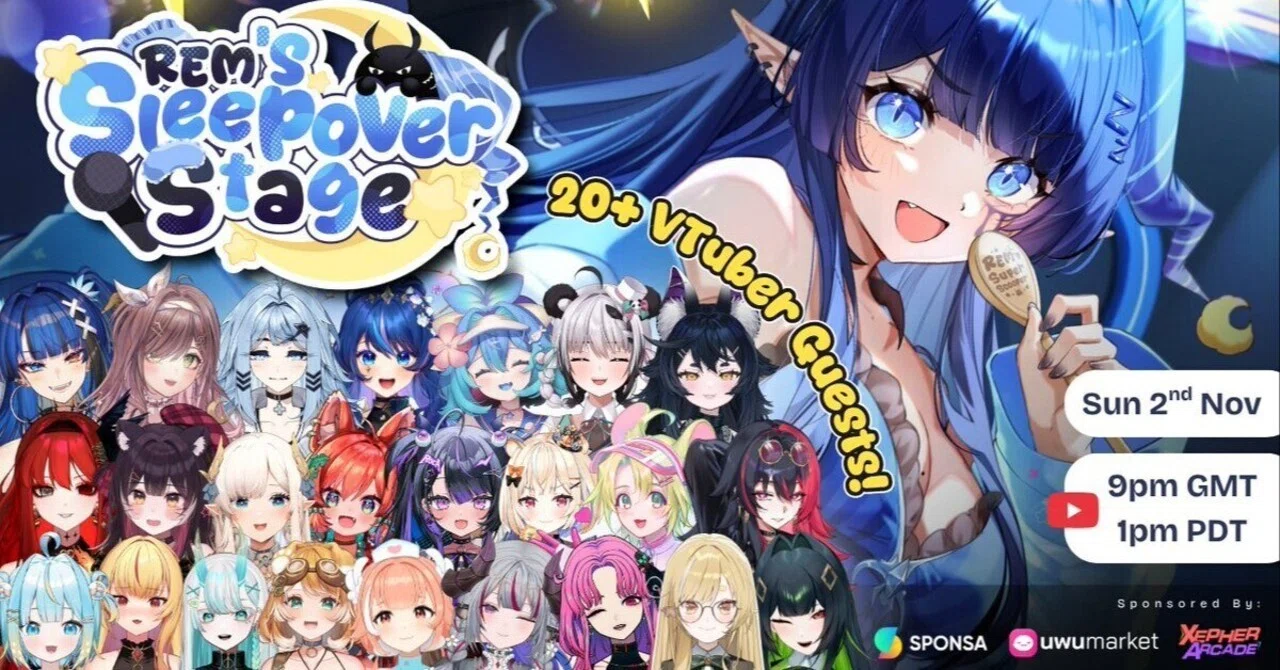 総勢25名のVTuberが集結。神曲だらけのセルフプロデュースコンサート