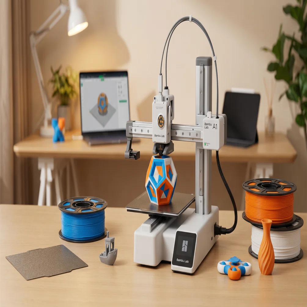3Dプリント】Bambu Lab A1 mini購入者必見！開封から初プリントまで