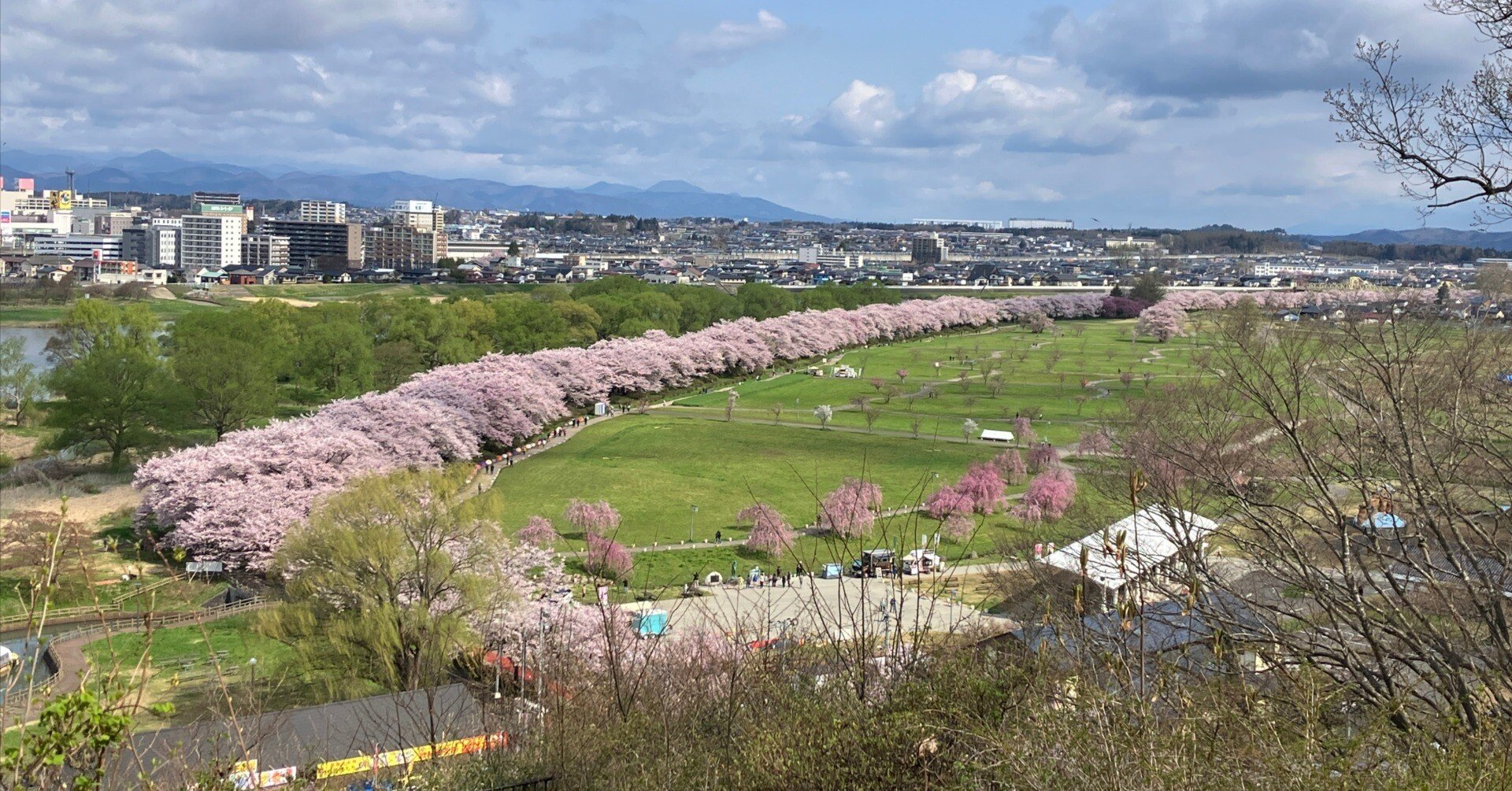 北上展勝地～城山公園(紫波)～石割桜～櫻山神社～盛岡城跡公園（岩手