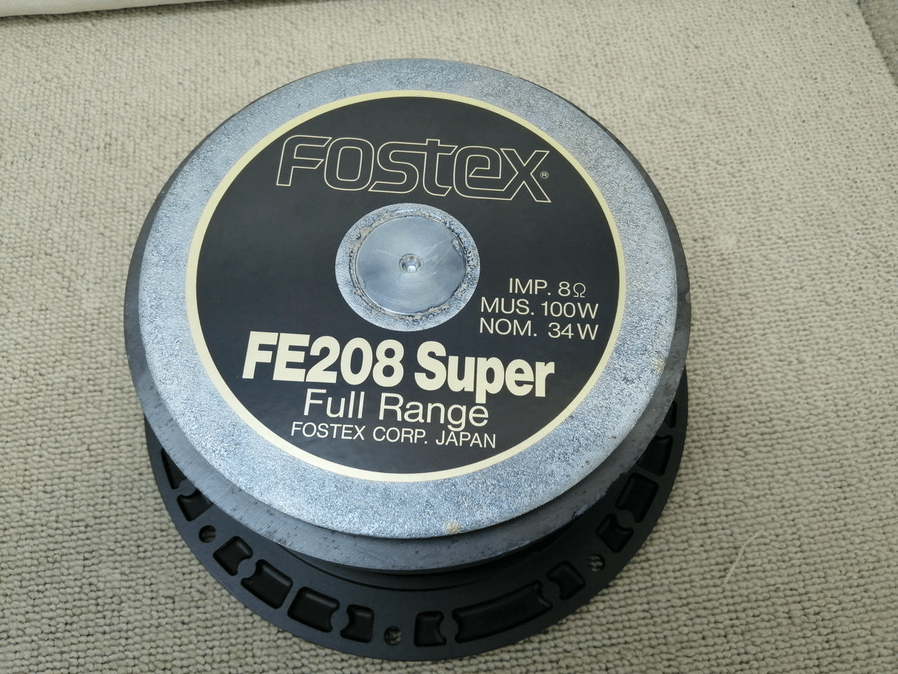 FOSTEX　FE208　SUPER　ペア 限定ユニット：FE208-Sol、限定ツイーター：T90A-Super、受注生産品