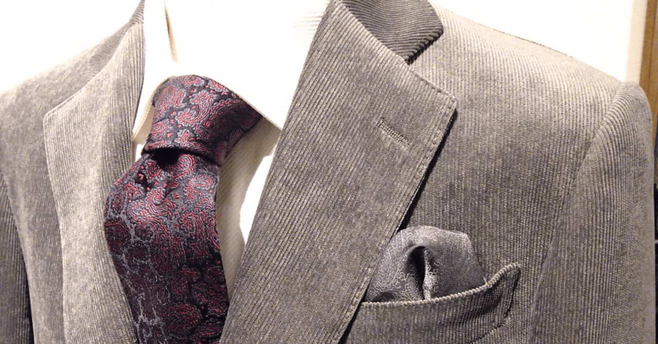 コーデュロイスーツ｜noma