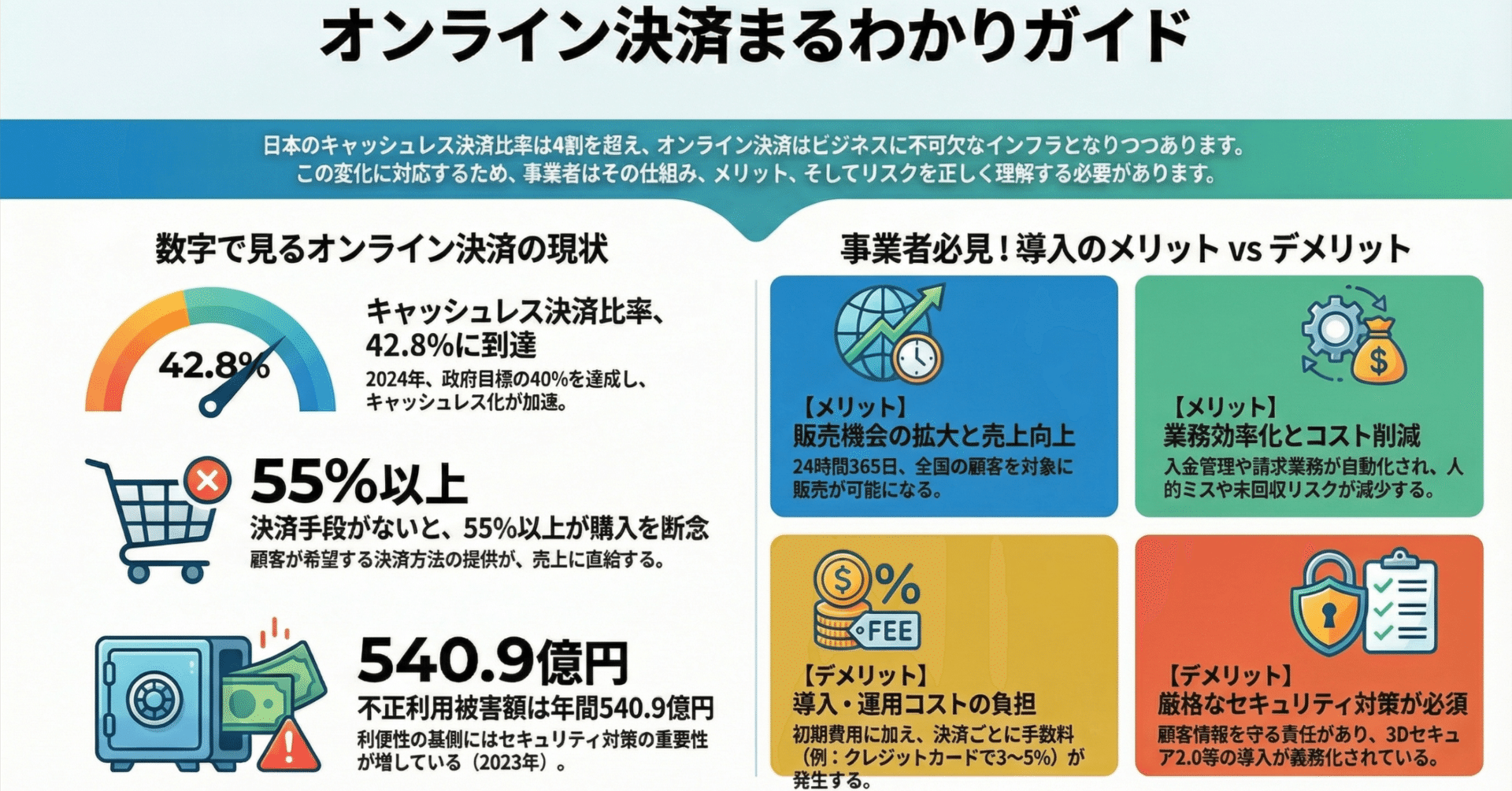 オンライン決済導入の利便性拡大