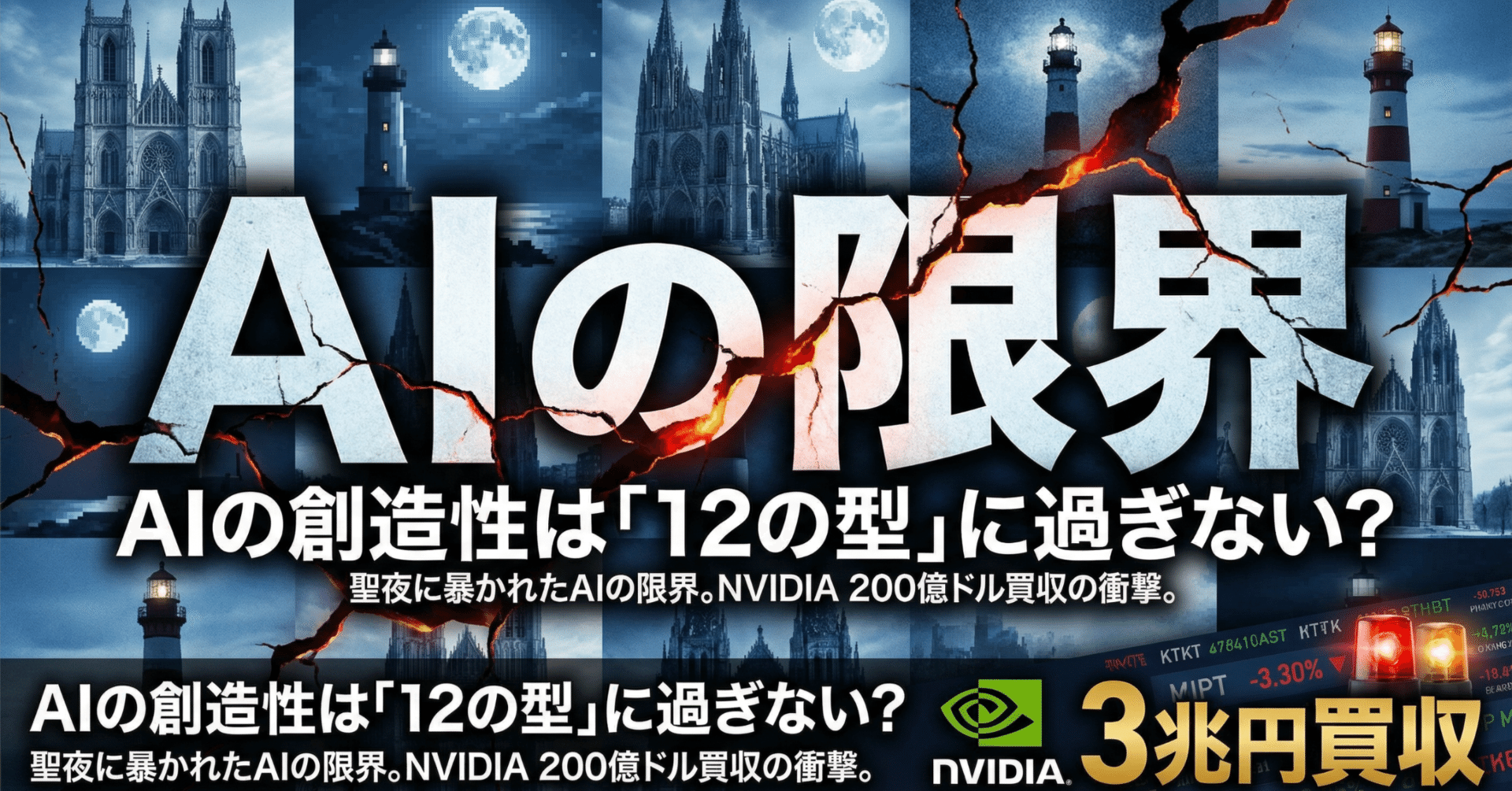 AIの「無限の創造性」は幻想だった？ 衝撃の研究結果と、NVIDIAによる