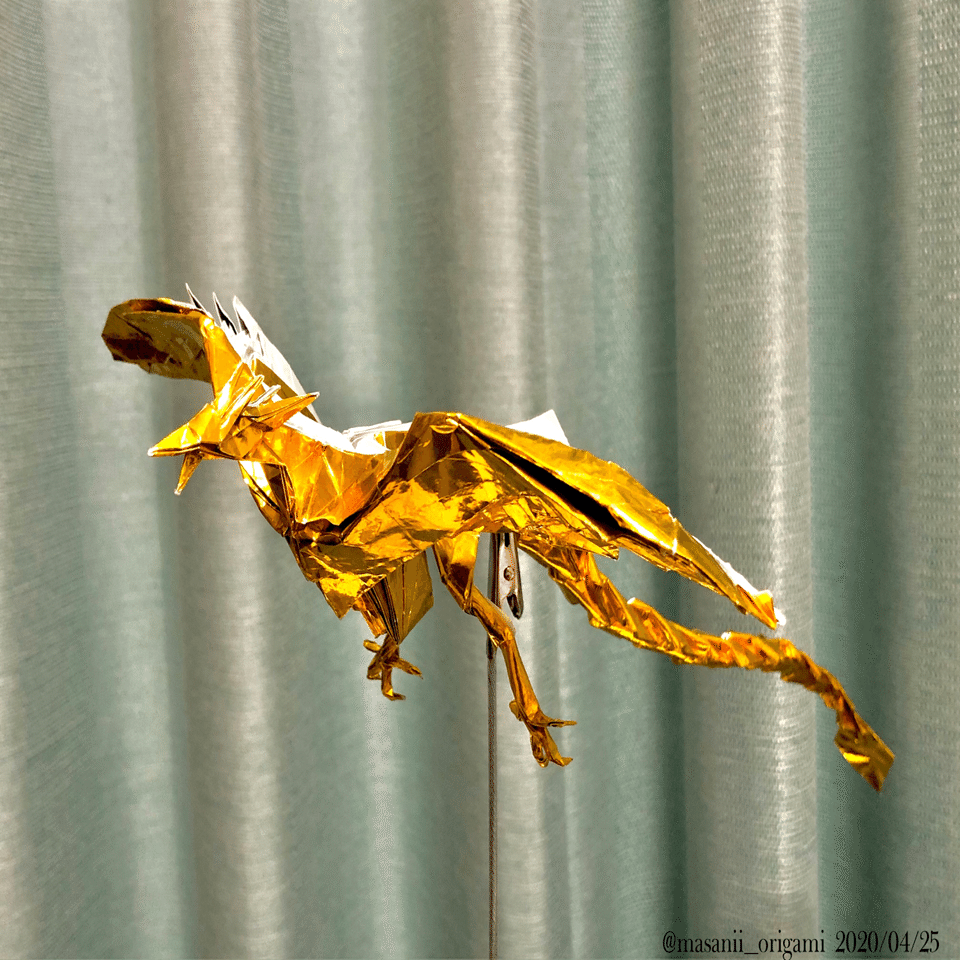 金ピカ折り紙 フェニックスに成るまでの軌跡 後編 まさにぃ Note