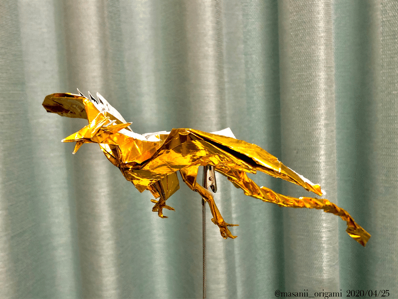 金ピカ折り紙 フェニックスに成るまでの軌跡 後編 まさにぃ Note
