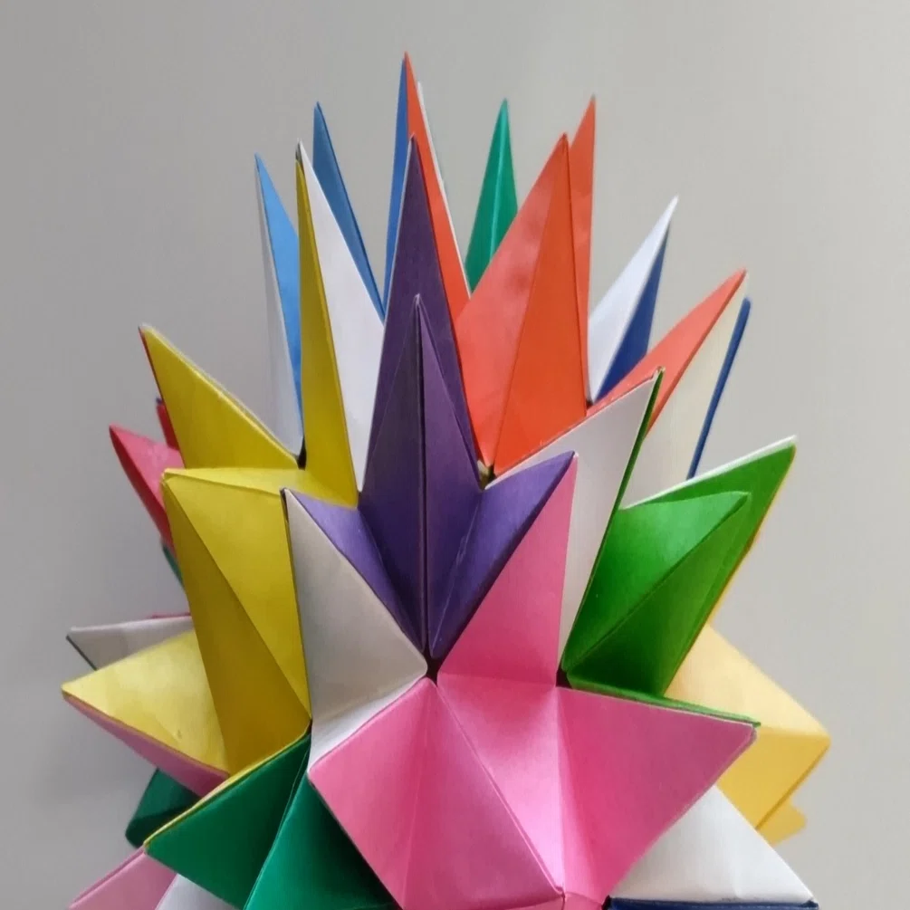多面体折り紙作品 多面体折り紙｜アトリエコムコム