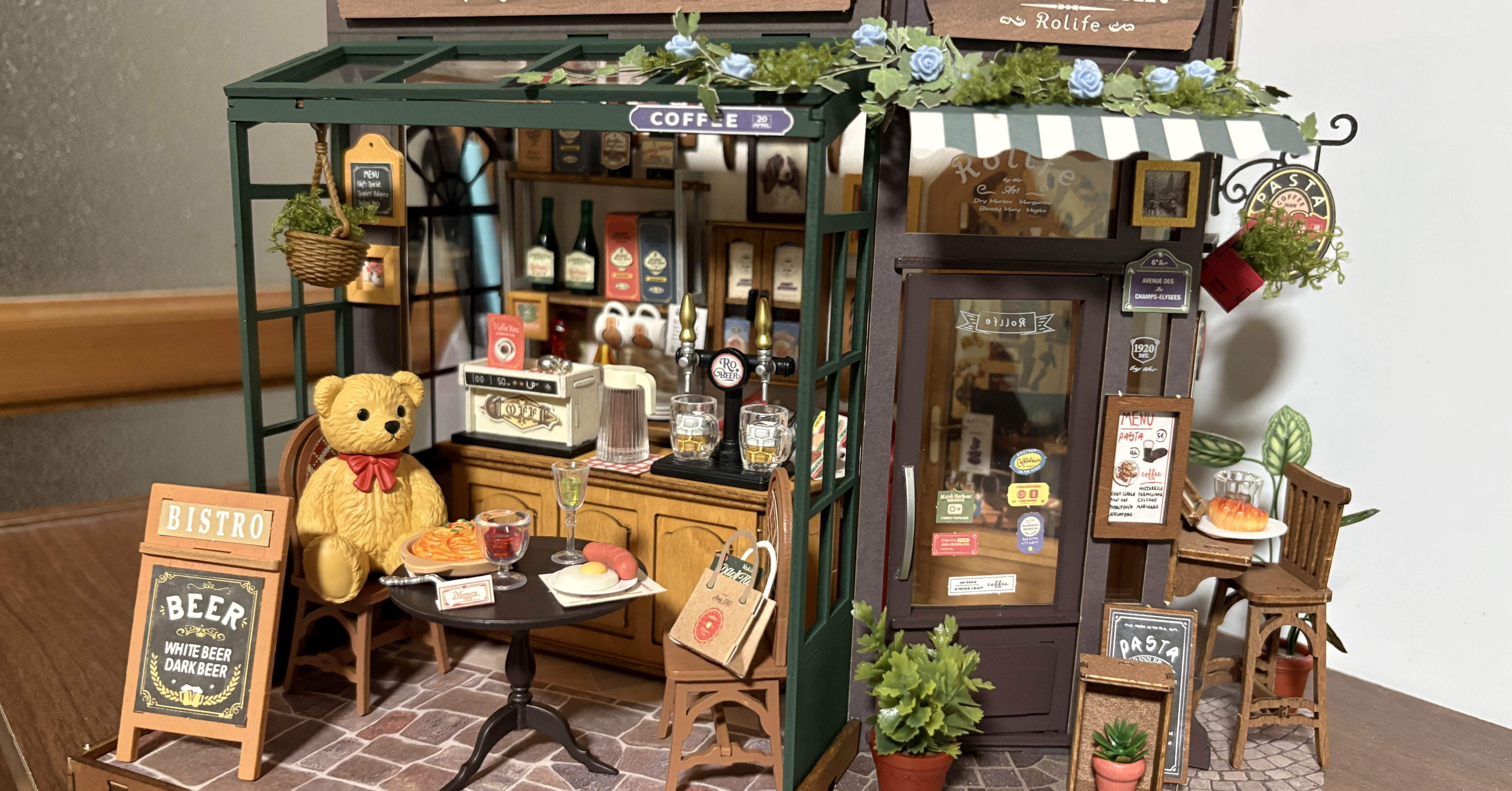 組み立てミニチュアドールハウス。物凄い完成度だった｜けんたん