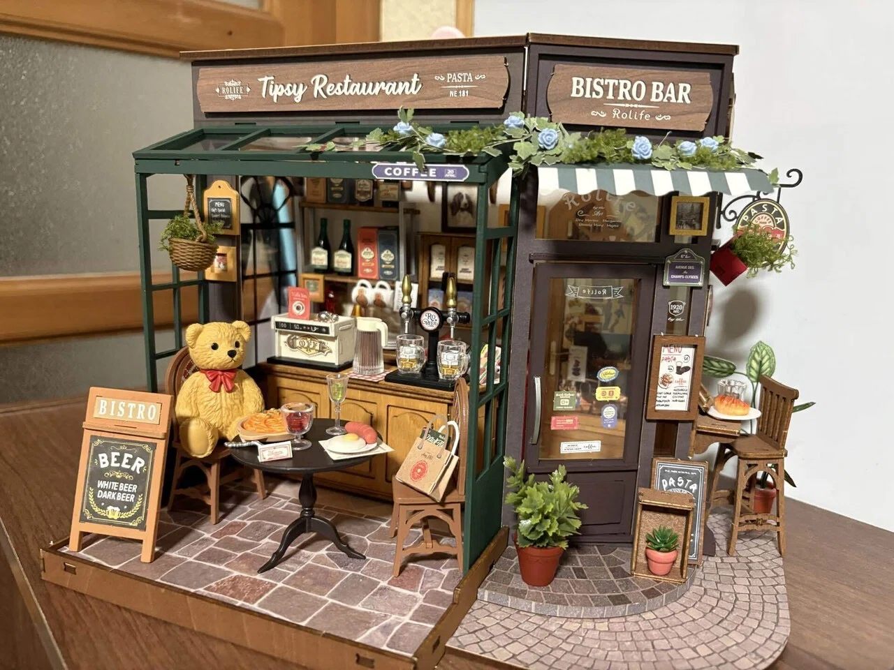 組み立てミニチュアドールハウス。物凄い完成度だった｜けまりん