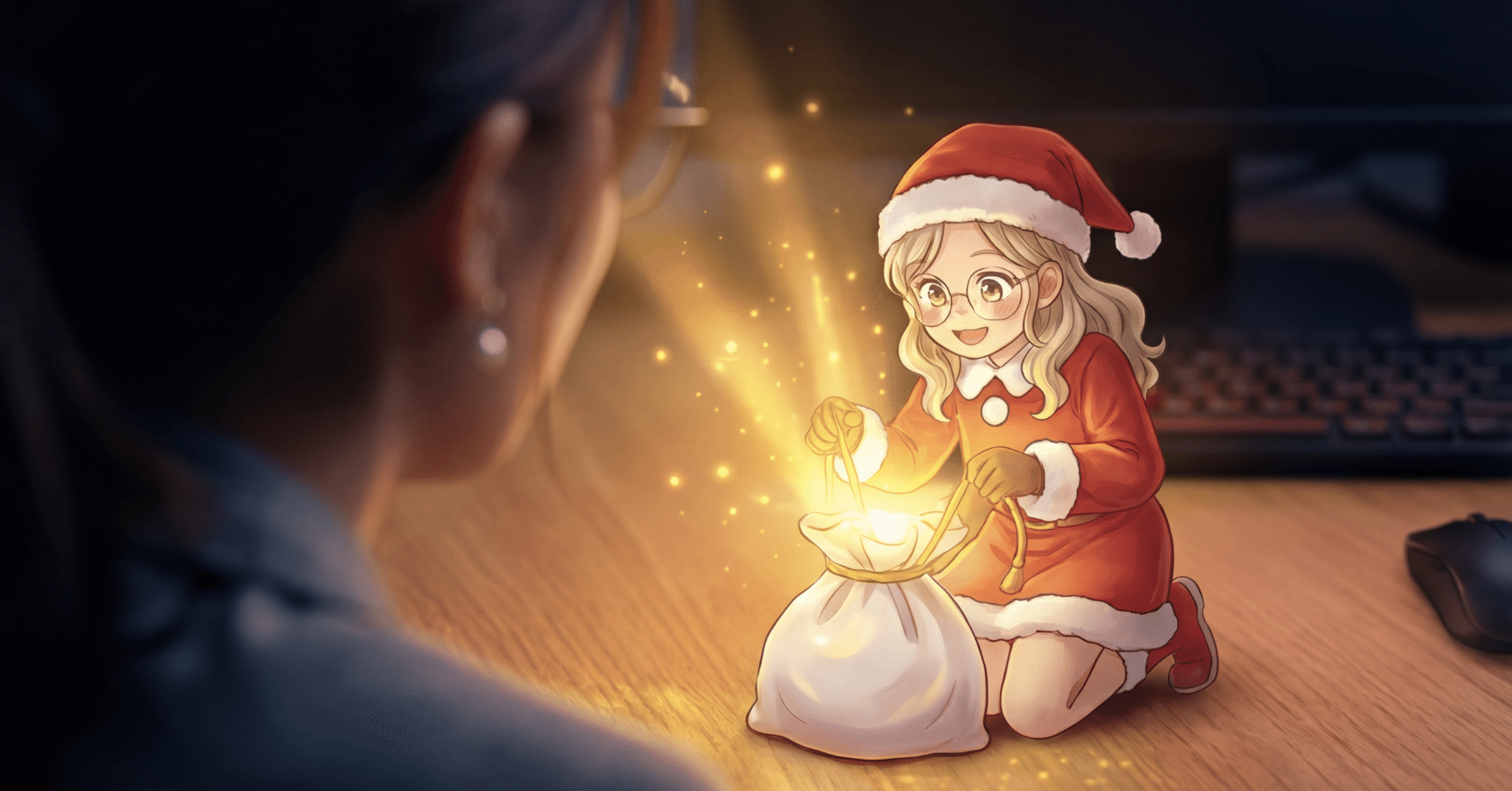 🎄クリスマス動画投稿パーティー🎄｜初瀬みき｜AIでアニメや漫画（時々