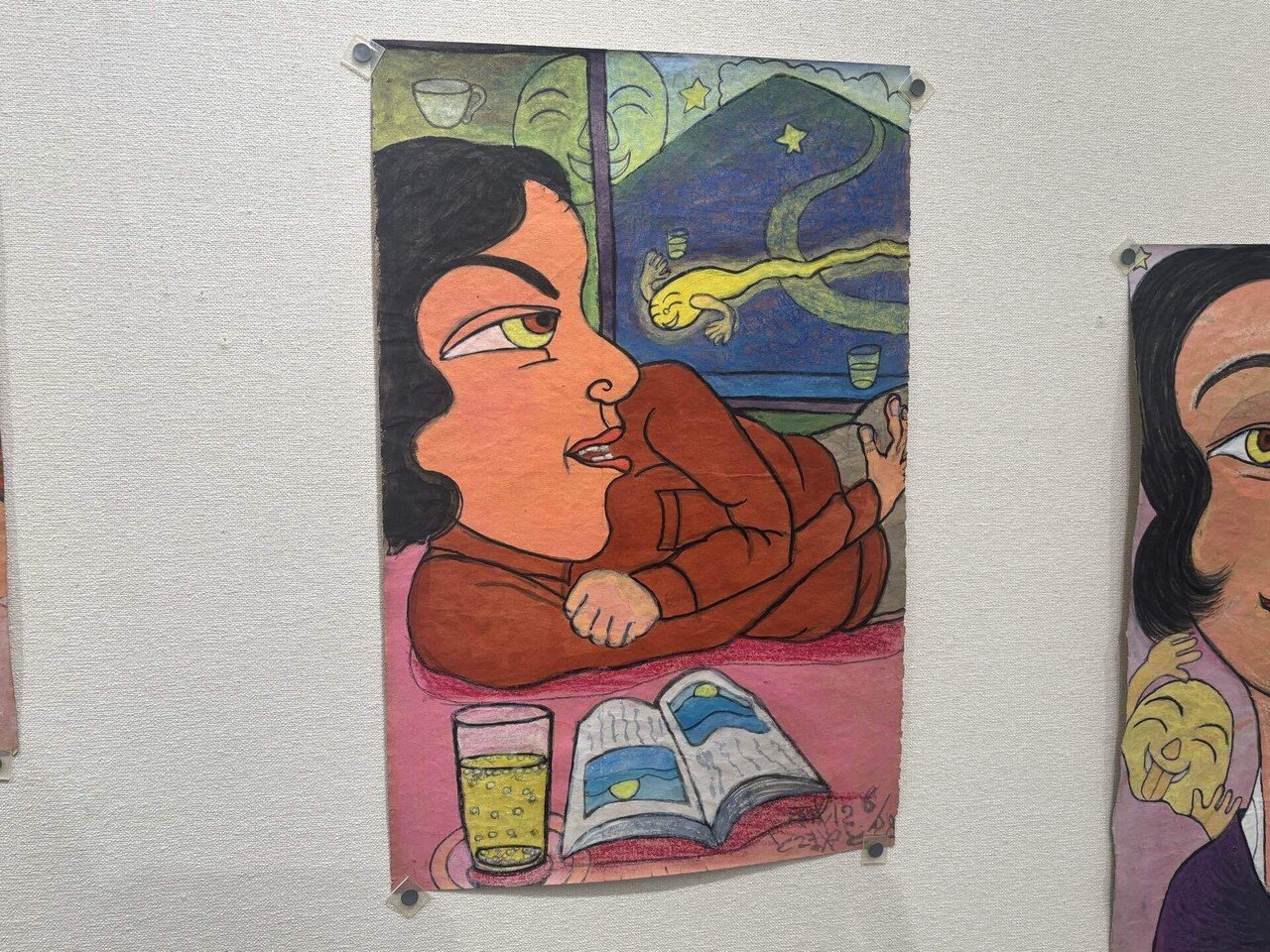 知らないおじいさんの絵を見にいく｜ももの缶まつり