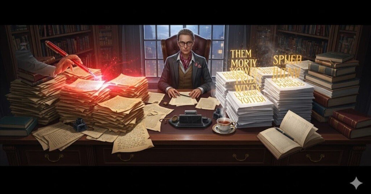 文章力不要】なぜ、あの人のnoteは読みやすいのか？ 専属の「伝説の