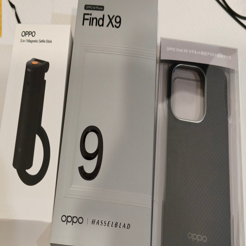 OPPO Find X9開封レビュー｜カトユー