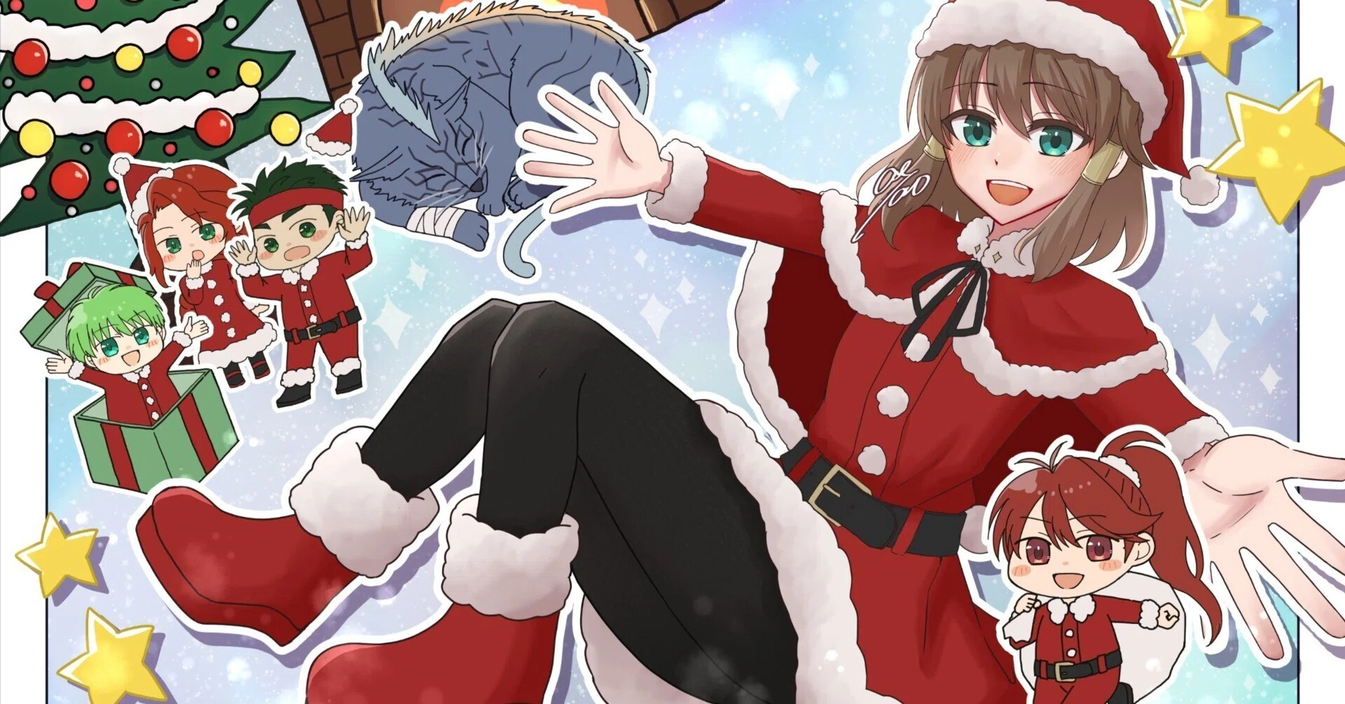 クリスマスイラストができるまで｜制作過程と振り返り｜asao