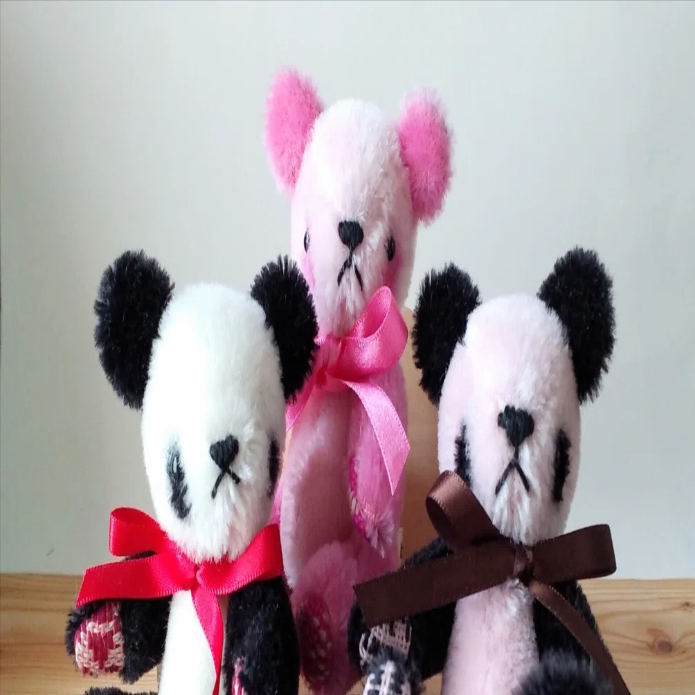 Tips for making cute teddy bears.｜こひろ@こぎん刺しのテディベア
