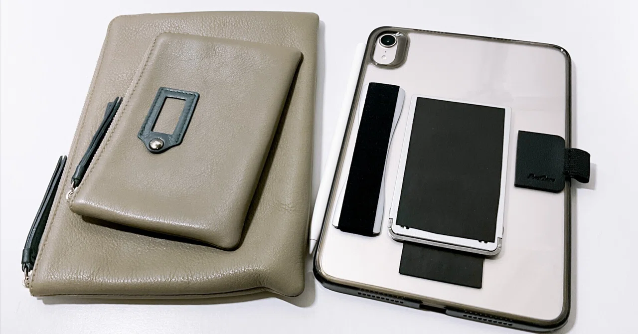 iPad miniがピッタリのレザーポーチ】土屋鞄「クラルテ トラベルコンビ