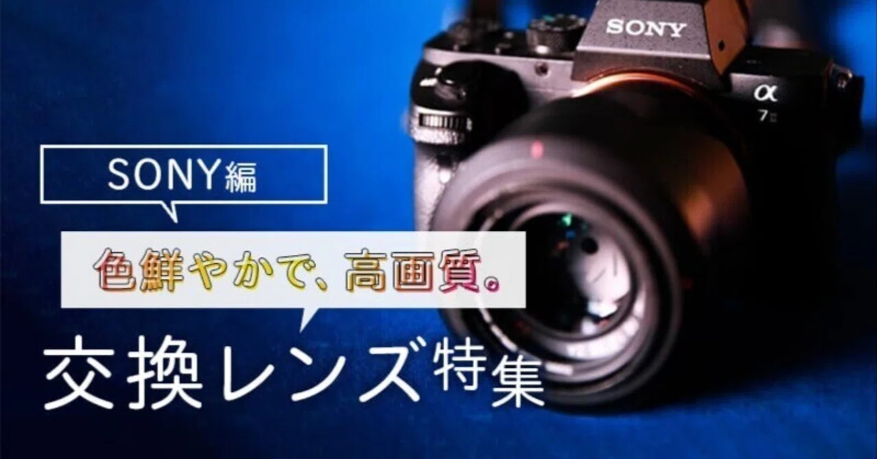 SONYレンズのおすすめ10選！初心者から中級者までEマウント対応レンズ