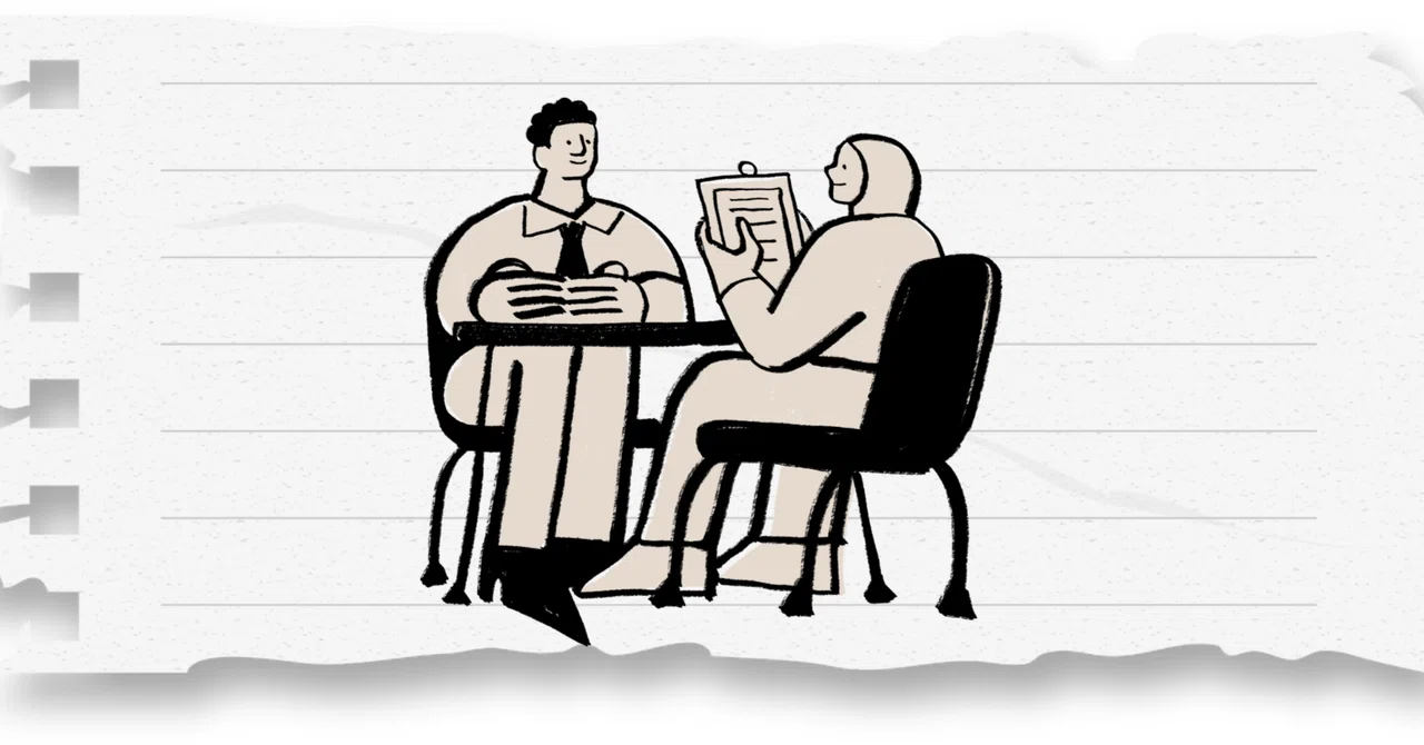 Starting the interview!｜彩花