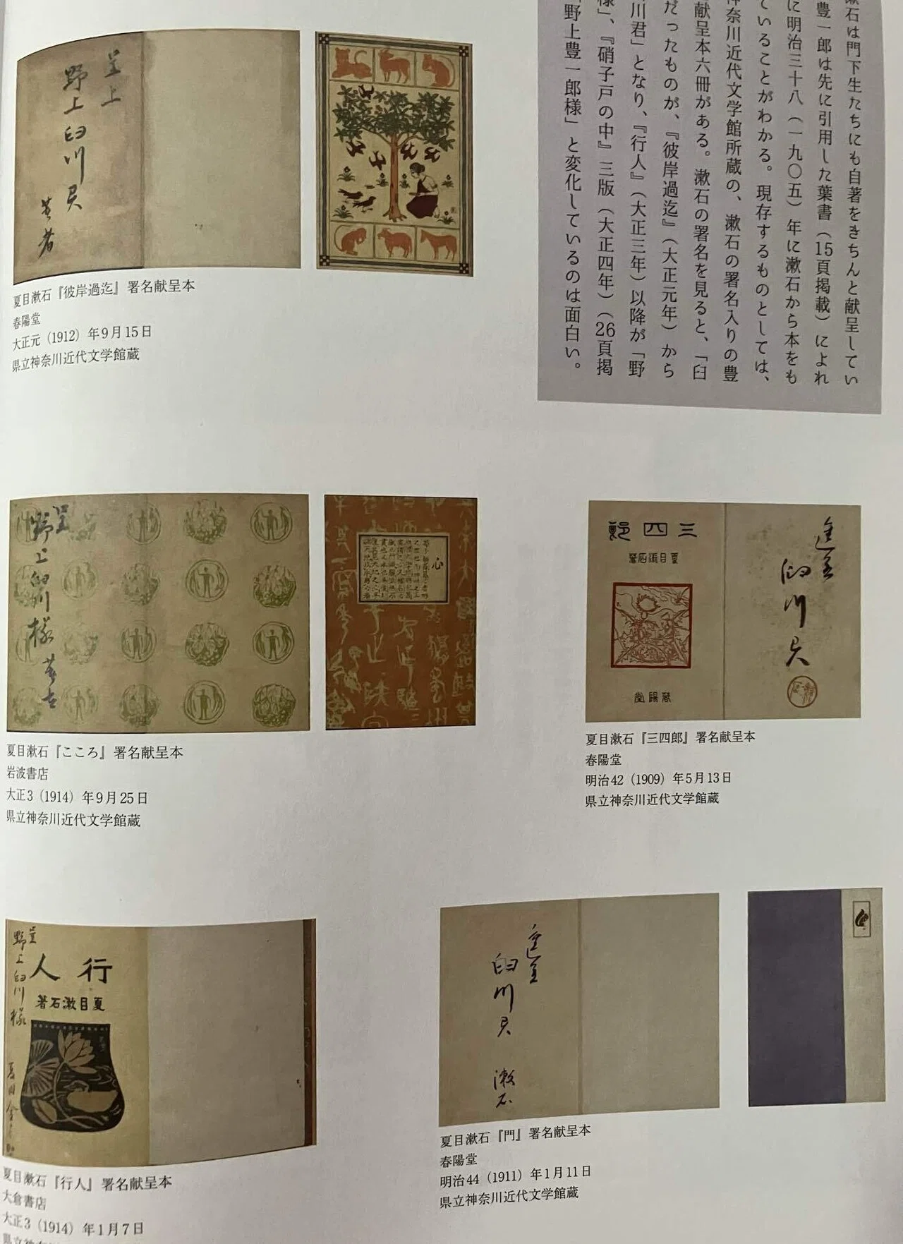 夏目漱石と野上豊一郎・弥生子｜みゃおん
