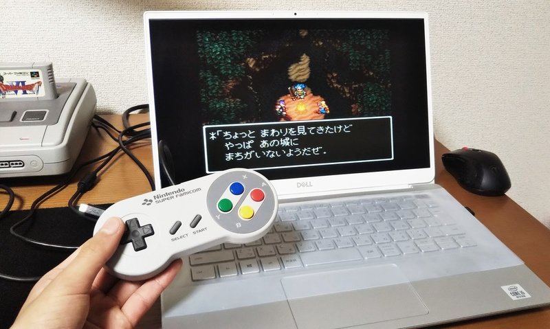 スーパーファミコンの画面をパソコンに映すまで Spiro Note