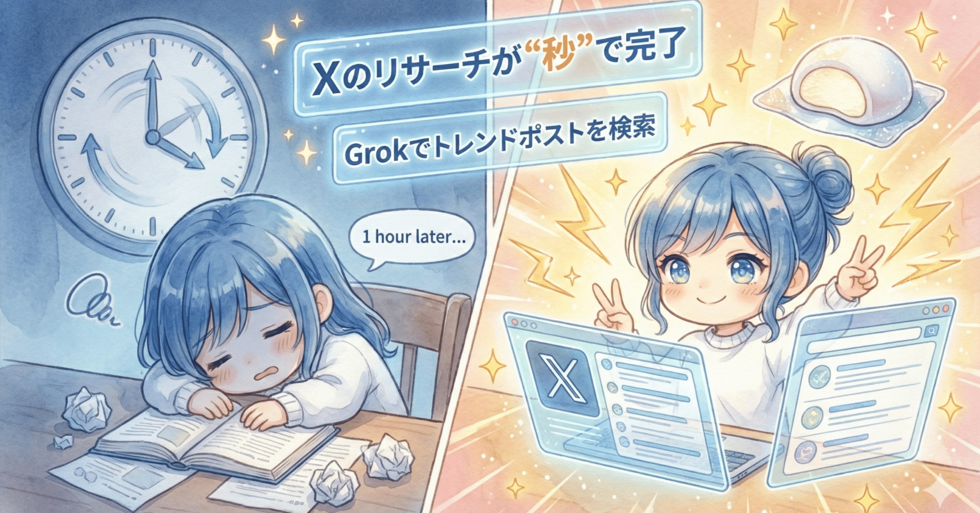 Xのリサーチが”秒”で完了｜Grokでトレンドポストを検索する方法とコツ