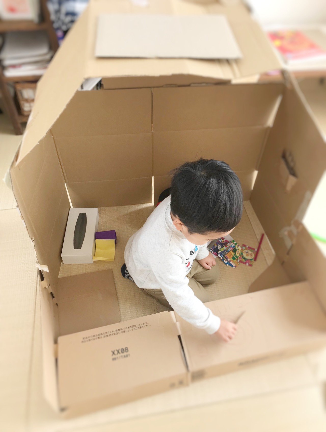 休み期間中に4歳の息子とダンボールで作ったものまとめ おがわ わこと Note 休み期間中に4歳の息子とダンボールで作ったものまとめ おがわ わこと Note