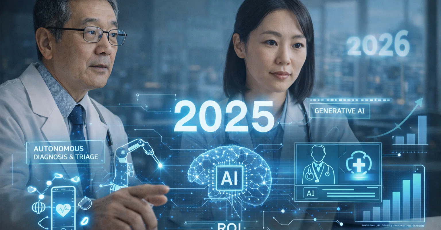 保存版】医療AIトレンド2025-2026：テクノロジーが取り戻す