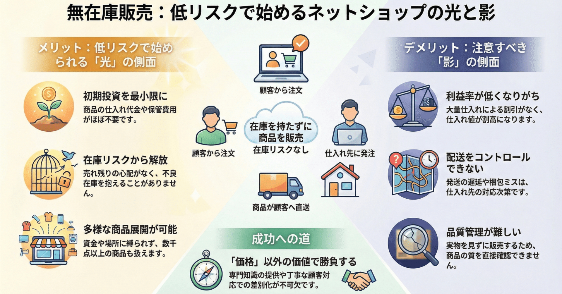 他サイトで売却済み ネットショップの無在庫販売とは？初心者が知るべき仕組みと成功の秘訣