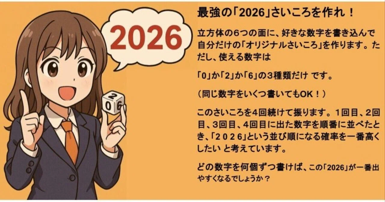 [The 2026 Problem] Create the Strongest 