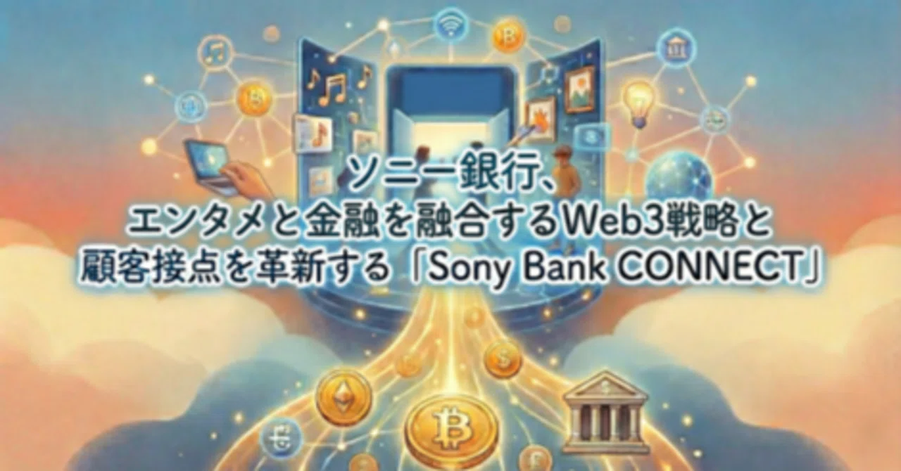 ソニー銀行、エンタメと金融を融合するweb3戦略と顧客接点を革新する