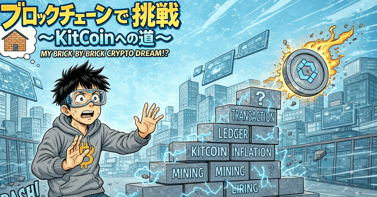 KitCoinアプリ・バイブコーディング録｜起動新世紀🌞ゴンザリヲン(Tz3)