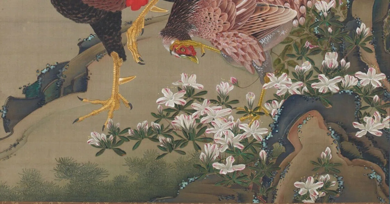 204．京の江戸期ツツジ名画｜sasayan
