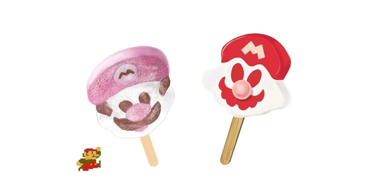 1990年代アメリカの可愛いマリオアイス トロッコ Note 1990年代アメリカの可愛いマリオアイス トロッコ Note