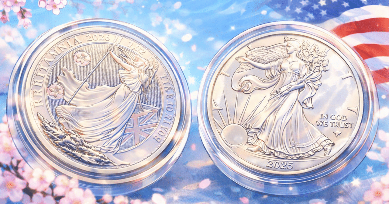 ブリタニア銀貨」買いました｜数量限定の誘惑に負けて｜maro