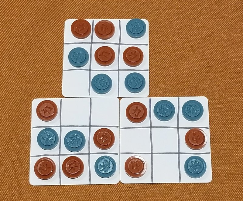 謎のインテリア Tic Tac Toe 三目並べ を複数個使って遊ぶルールを考えてみる 珍ぬ Note