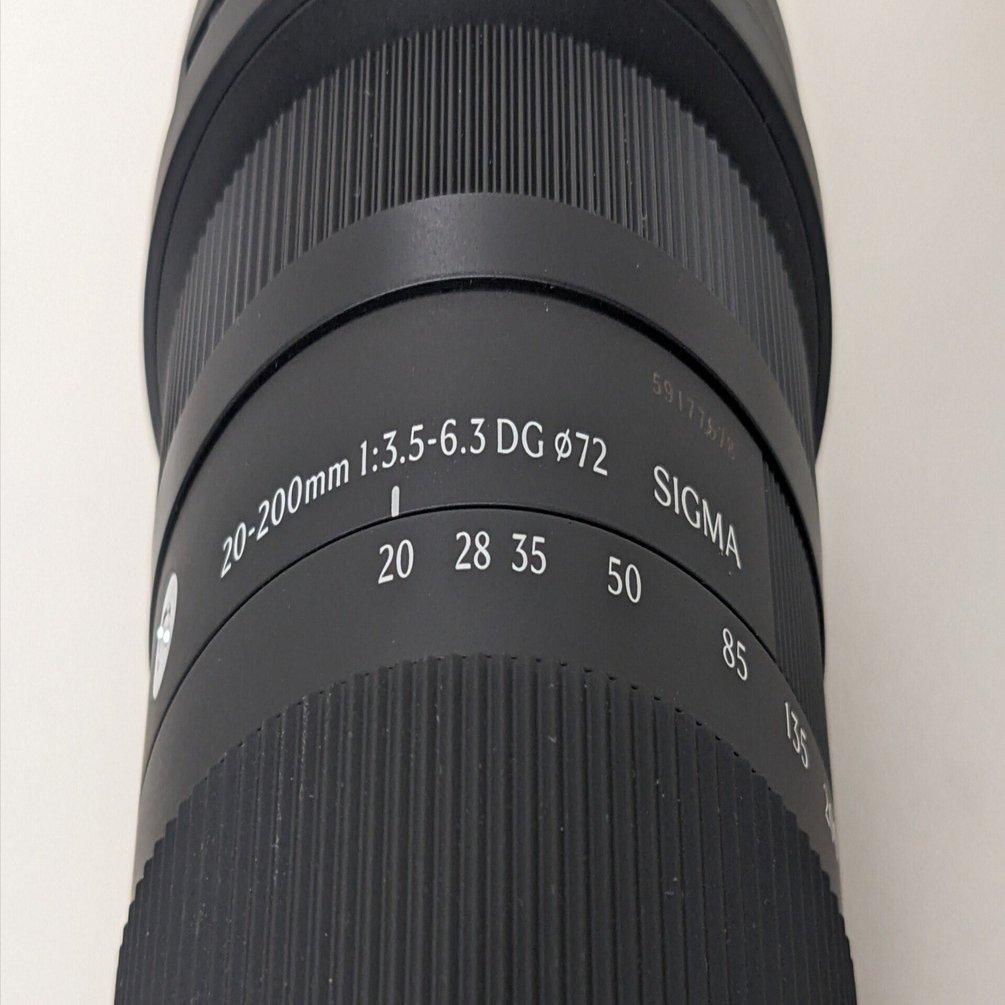 シグマ20-200mm F3.5-6.3 DGをLマウントのLumix S9で使う。あと、LUMIX