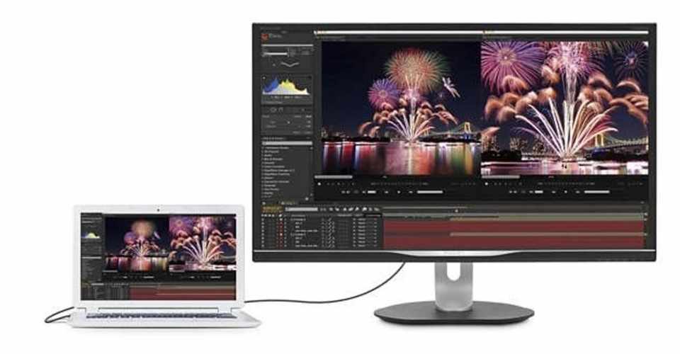 Usb C一本で繋がるモニタ Philips 328p6vubreb 11 な Note