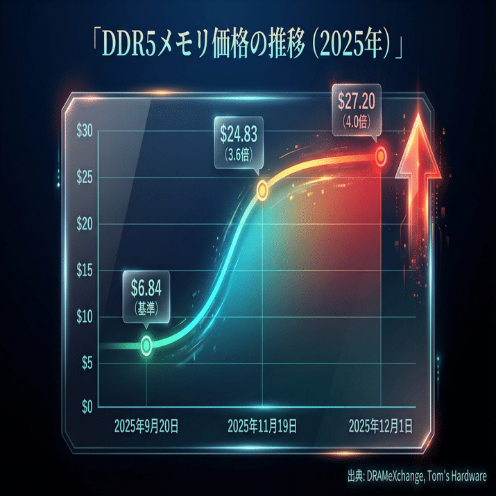 コラム】AIがメモリを喰らい尽くす日―あなたのスマホは、もう他人事ではない｜Ken@ITリーマン