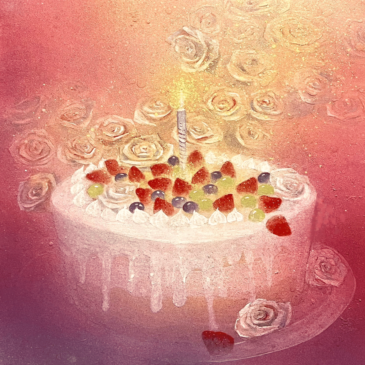 ケーキの絵｜島田直季