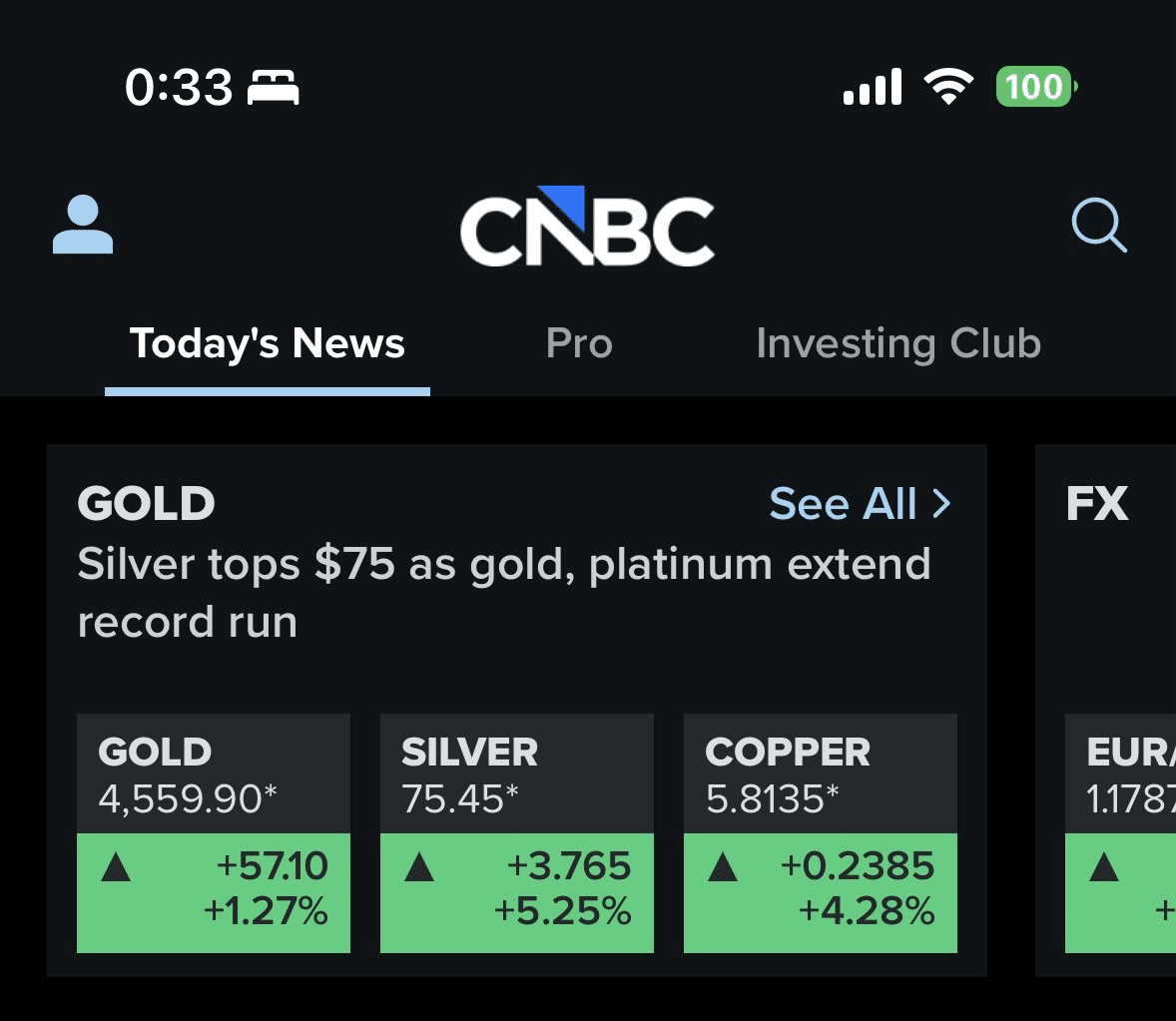 SP500,金銀が高値更新=26日NY朝｜伊藤 洋一