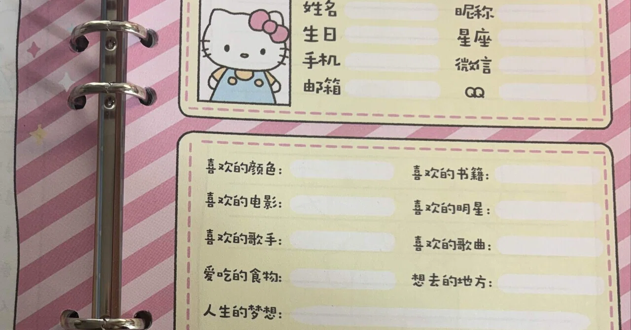 留学先でプロフィール帳を配ってみたら、思いがけない宝物になりました