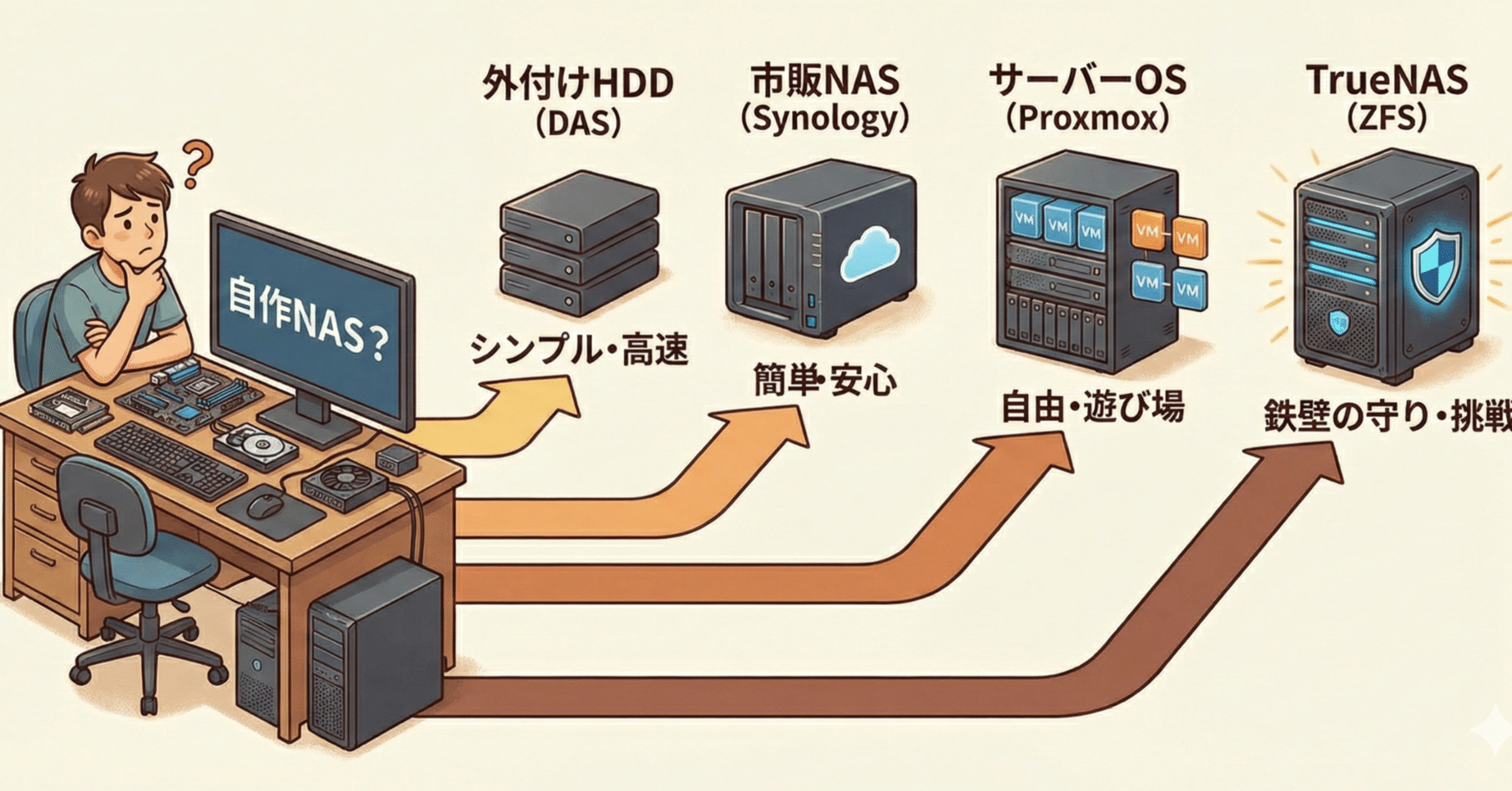 TrueNASは難しい」と悩む前に。あなたが 