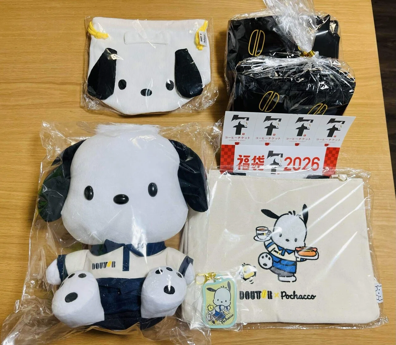 待ちに待った、ドトールのポチャッコ福袋♡｜やんやのふわりごと
