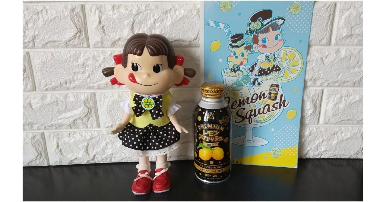 シナダ 旧タグ レモン＆いちご 当時物ペア 1990s〜希少 ペコちゃんのクローゼット～レモンスカッシュ編｜若奈ちさ