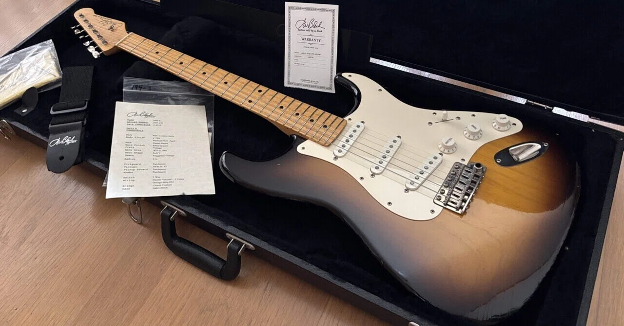 ギターのはなし12 J.W.Black Guitars JWB-S｜KUNI